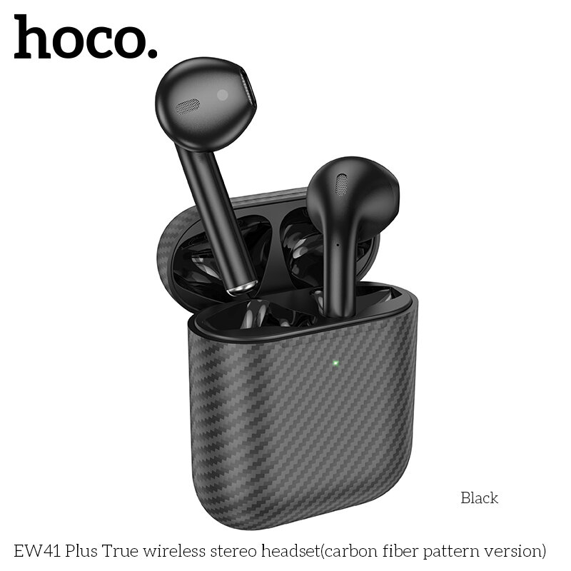 Наушники Bluetooth HOCO EW41 Plus TWS, черные