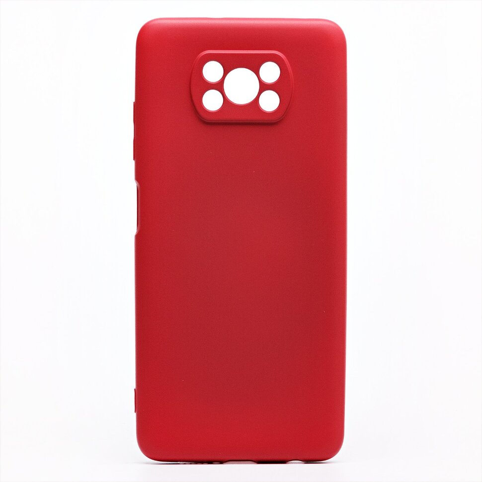 Накладка Activ Full Original Design для Xiaomi Poco X3 Pro (bordo)