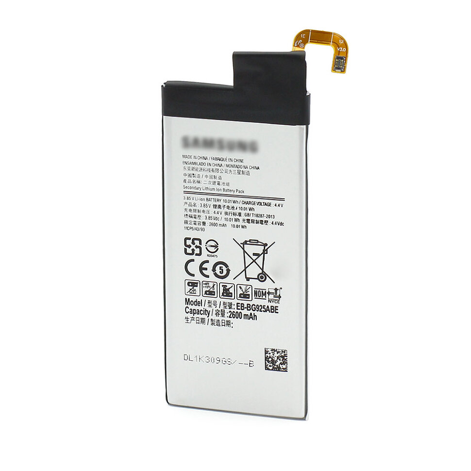 АКБ Samsung G925 Galaxy S6 Edge EB-BG925ABE euro 2:2 2600mAh