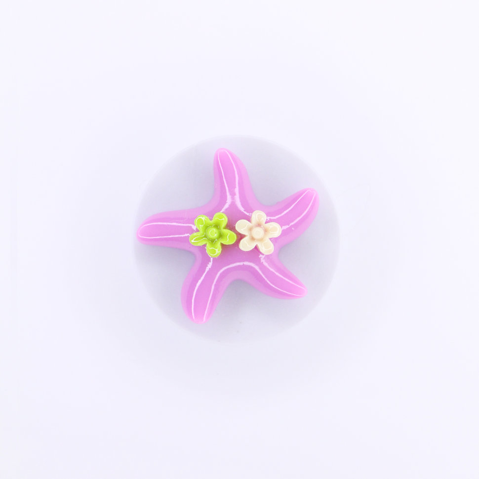 Держатель для телефона POPSOCKETS Simple Beauty Морская звезда фиолетовая