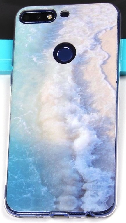 Накладка матовая Samsung J415 Galaxy J4 Plus 2018 Морская волна