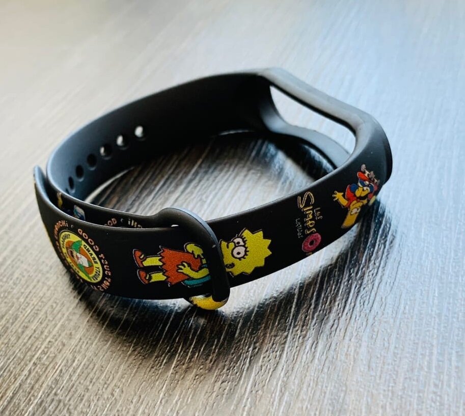 Ремешок WB01 силиконовый для Xiaomi Mi Band 5 (013)