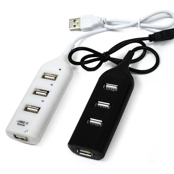 USB HAB H03 4 порта черный