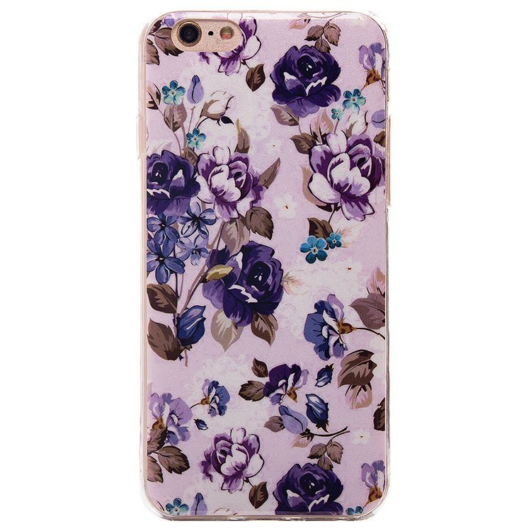 Накладка SC093 iPhone 6 цветы (010)