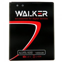 АКБ WALKER Alcatel 5020D/4010D (TLi014A1) 1400mAh