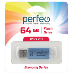 Perfeo USB 64GB E01 Blue