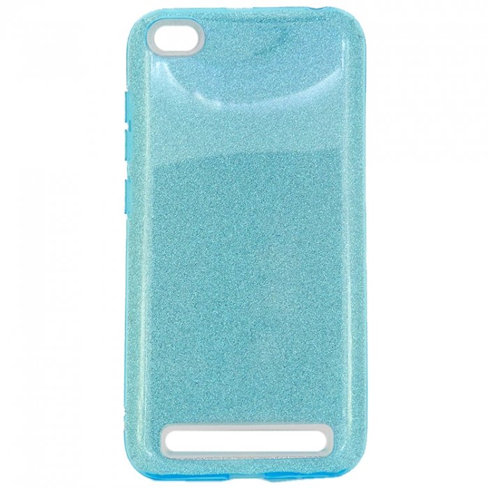 Накладка SC097 БЛЕСТКИ 3в1 Xiaomi Redmi 5 (blue)