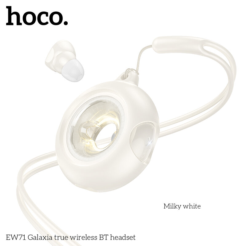 Наушники Bluetooth HOCO EW71 TWS, белые