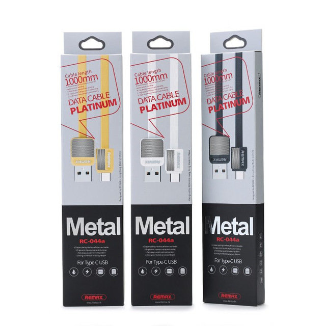 Кабель USB - Type-C REMAX Platinum RC-044a белый
