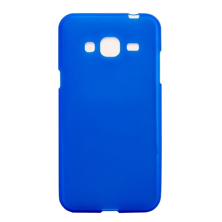 Накладка силиконовая МАТОВАЯ Samsung J320 синяя