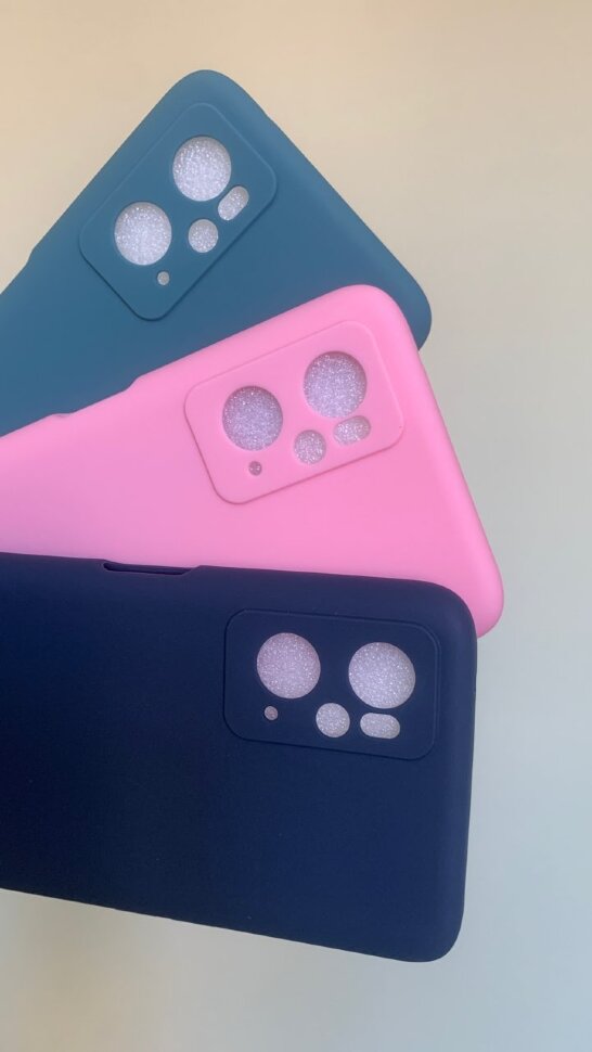 Накладка TPU МАТОВАЯ Realme 9i (2022) синяя