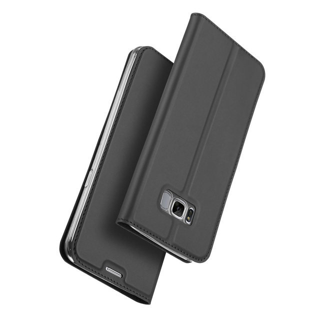 Чехол-книга Dux Ducis SKIN Pro Series для Samsung S8 gray