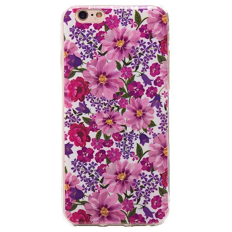 Накладка SC093 iPhone 6 цветы (012)