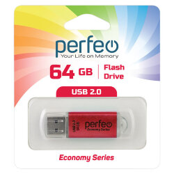 Perfeo USB 64GB E01 Red