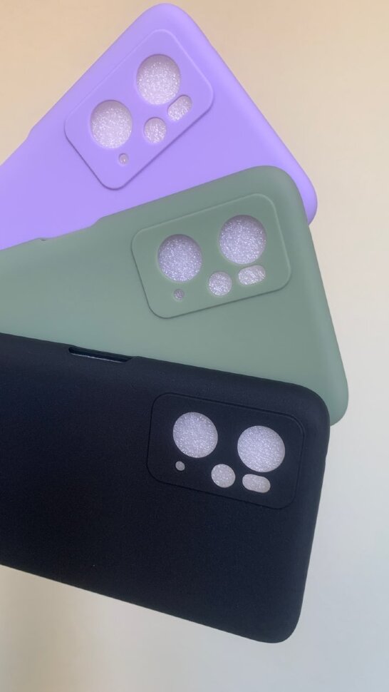 Накладка TPU МАТОВАЯ Realme 9i (2022) сиреневая