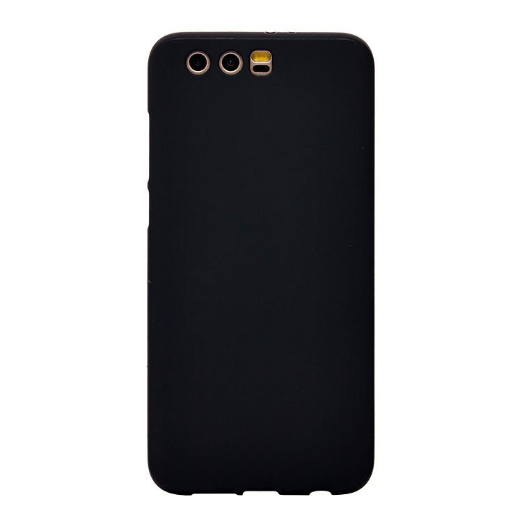 Накладка с глянцевым ободком МАТОВАЯ Huawei Y5 2017 черная