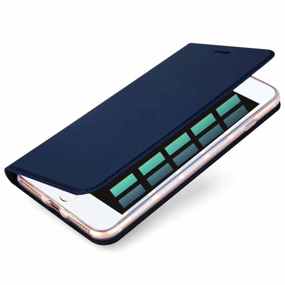 Чехол-книга Dux Ducis SKIN Pro Series для iPhone 7 Plus/8 Plus blue