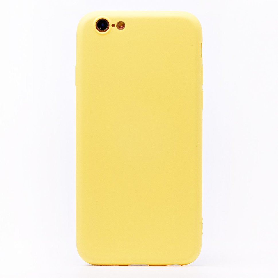 Накладка Activ Full Original Design для Apple iPhone 6 (yellow)