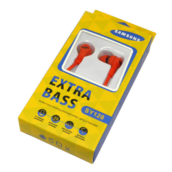 Наушники MP3 ReplicaSA SY-128 красные