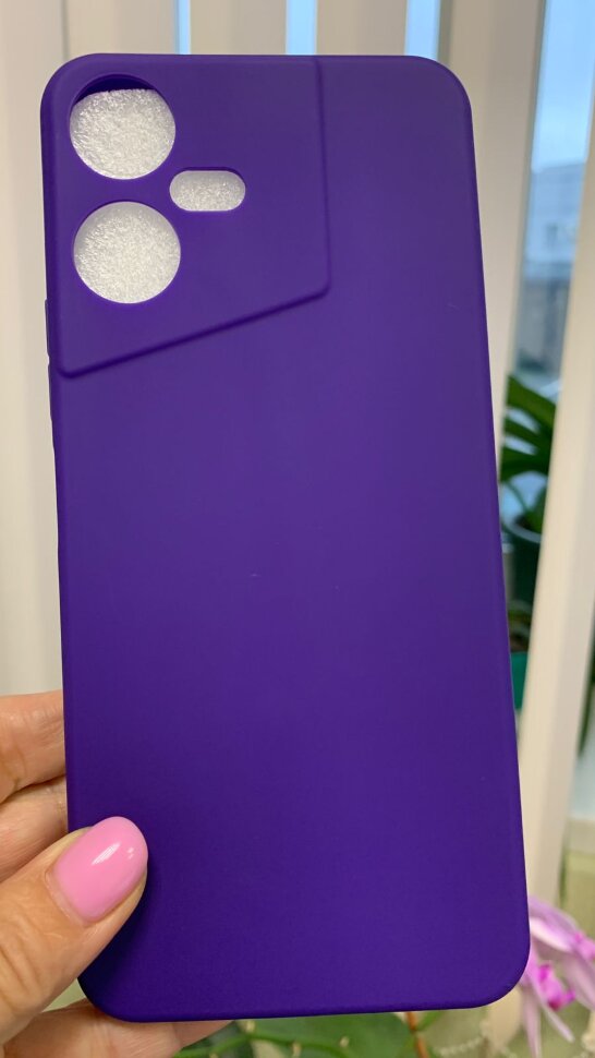 Накладка силиконовая SOFT TOUCH Tecno Pova Neo 3, индиго