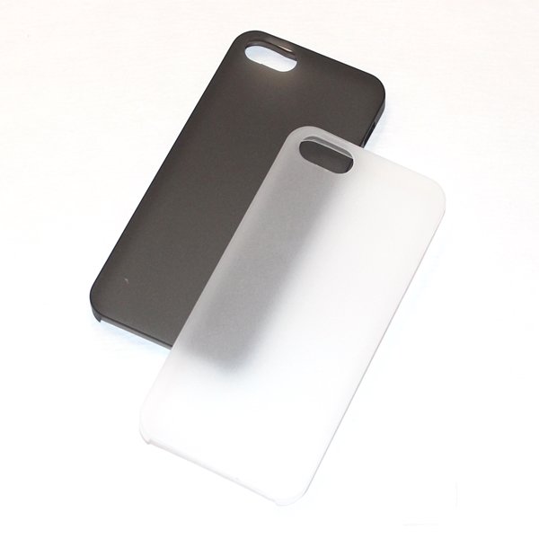 Накладка пластик Ультратонкий матовый iPhone 5 черный
