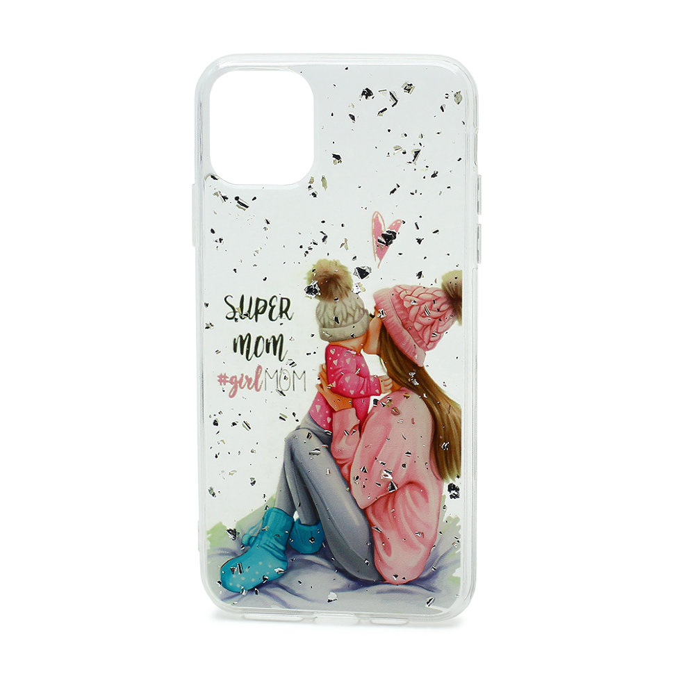 Накладка InstaGlamour Samsung A505 Galaxy A50 с блестками (006)