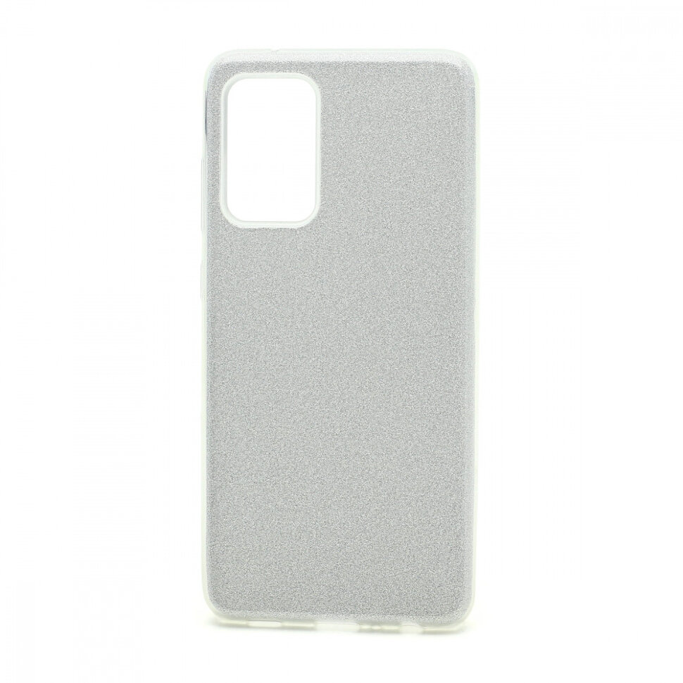Накладка SC097 БЛЕСТКИ 3в1 Samsung A725 Galaxy A72 (silver)
