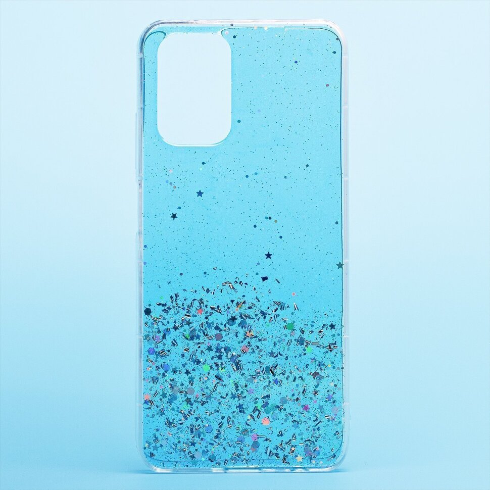 Накладка SC223 Xiaomi Redmi Note 10 (light blue)