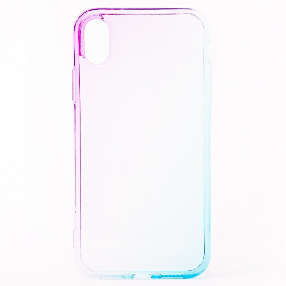 Накладка SC169 iPhone XR (violet/blue)
