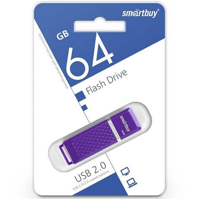 SmartBuy USB 64GB Quartz Violet