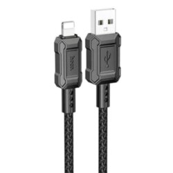 USB кабель на iPhone 5 HOCO X94 Leader 2.4A черный