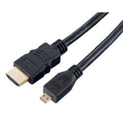 Кабель Perfeo HDMI to micro HDMI (ver.1.4) 2,0 метра (H1102)
