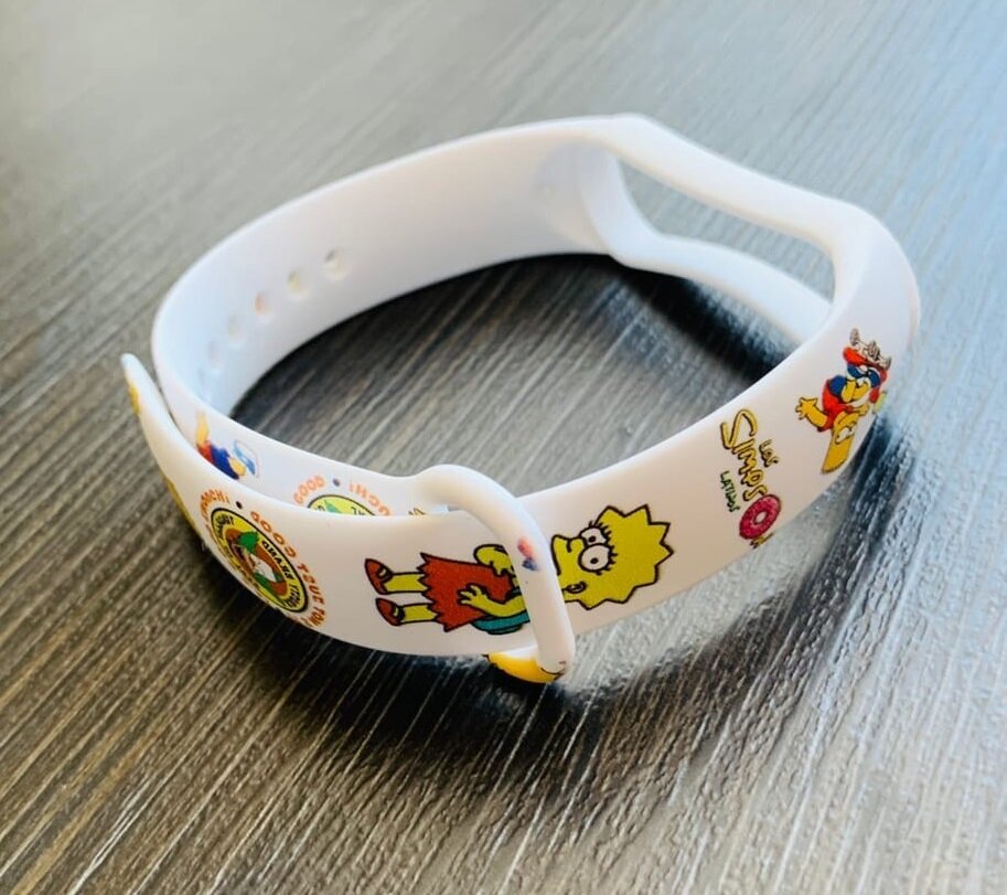 Ремешок WB01 силиконовый для Xiaomi Mi Band 5 (018)
