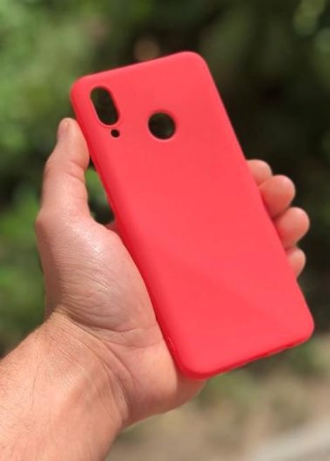 Накладка TPU МАТОВАЯ Samsung A515 Galaxy A51 красная