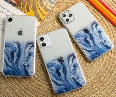 Накладка ПАЛИТРА Samsung A105 Galaxy A10, синяя