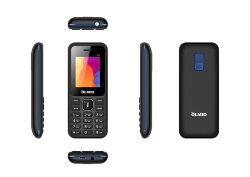 Мобильный телефон Olmio A12 black/blue (2 Sim, FM, 600 mAh, Фонарик)