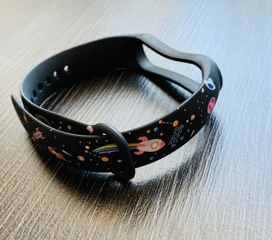Ремешок WB01 силиконовый для Xiaomi Mi Band 5 (019)