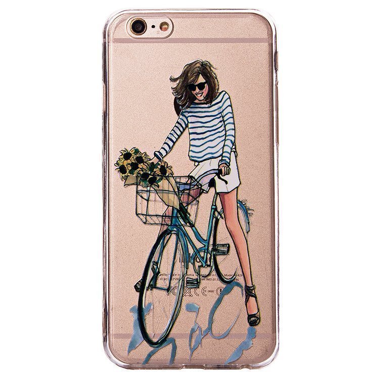 Накладка PC010 Девушка iPhone 6 (007)