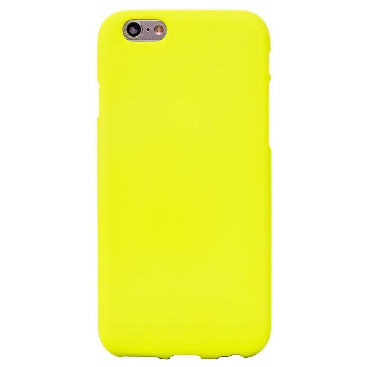 Накладка SC092 Neon iPhone 6 желтая