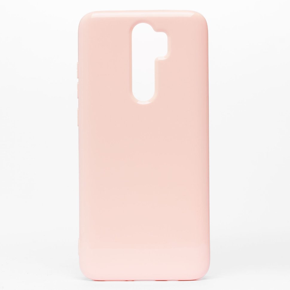 Накладка SC158 Xiaomi Redmi Note 8 Pro Глянец бежевая