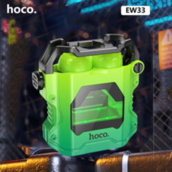 Наушники Bluetooth HOCO EW33 Interstellar, TWS, зеленые