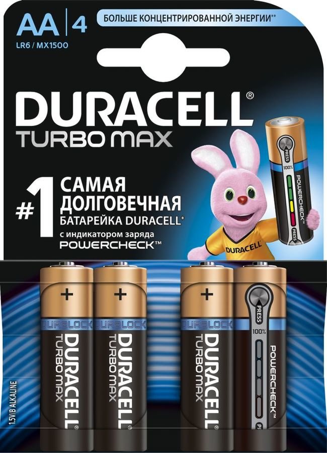 Duracell LR06/4BL Turbo Max