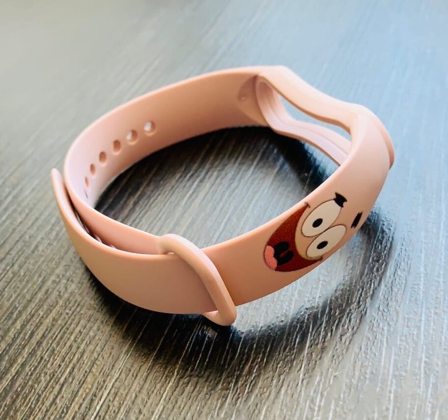 Ремешок WB01 силиконовый для Xiaomi Mi Band 5 (020)