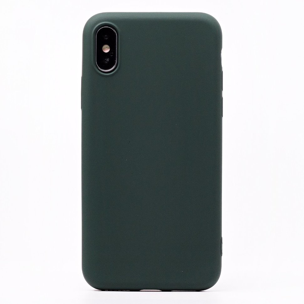 Накладка Activ Full Original Design для Apple iPhone X/XS (dark green)