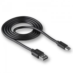 Кабель USB - MicroUSB WALKER C110 в пакете черный