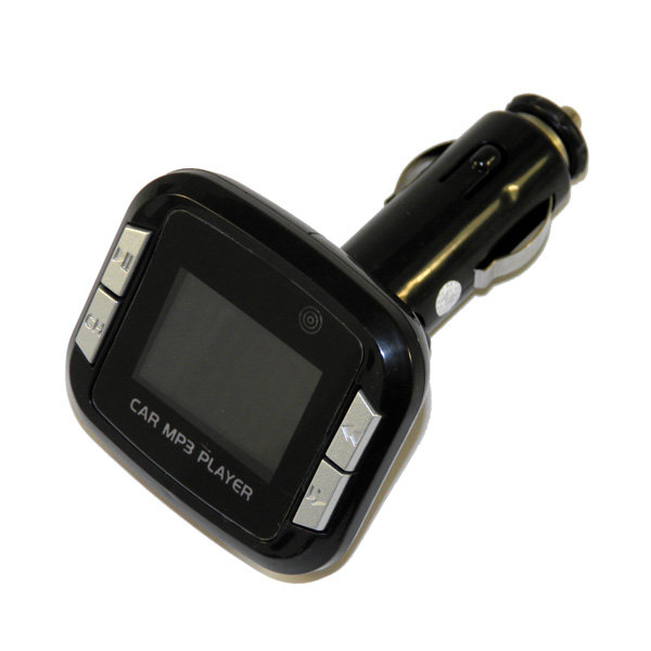 FM-модулятор MicroSD/SD/USB/пульт 010 черный