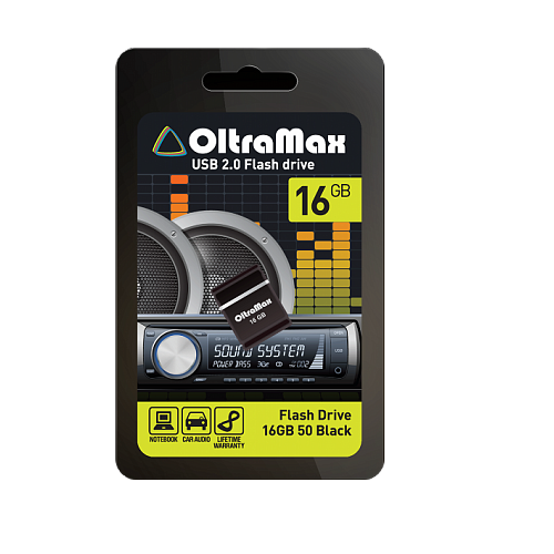 OltraMax USB 16GB mini 50 Black