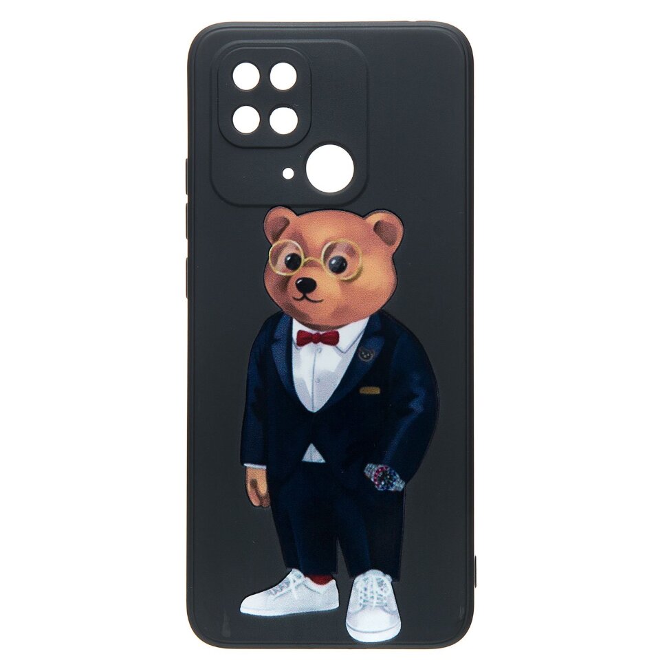 Накладка SC307 Xiaomi Redmi 10C (001) black