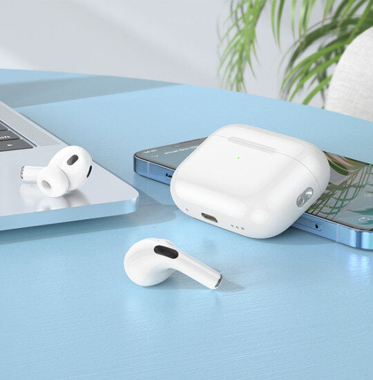 Наушники Bluetooth BOROFONE BW35 TWS, белые