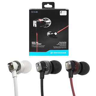 Наушники MP3 SENNHEISER CX 3.00 красные
